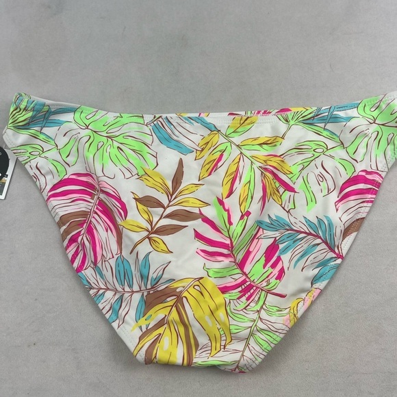 NWT NO BOUNDARIES COLORFUL PRINT BIKINI BOTTOMS - Picture 4 of 5